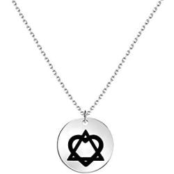 BAUNA Adoption Necklace Gotcha Day Gift Necklace Adoption Symbol Charm for Adoption Mother Gotcha Mom Child Gift