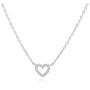 PAVOI 14K Gold Plated Heart Pendant | Layered Necklaces | Gold Necklaces for Women | 18'' Length with a 2'' Extension