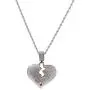 Moca Jewelry Broken Heart Chain Band Aid Design Creative Pendant 18K Gold Plated Necklace for Men Women