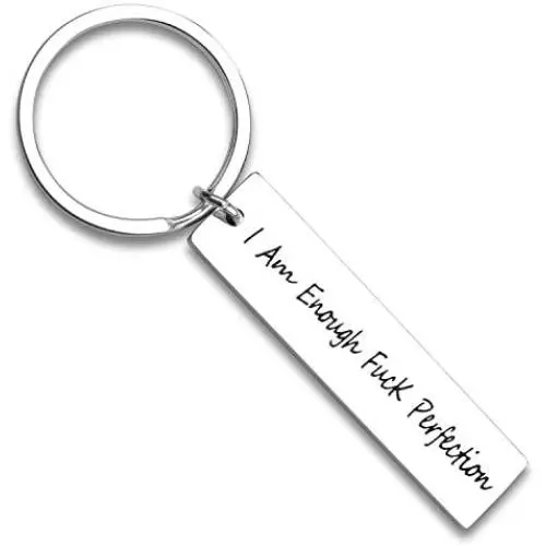 ecobuty Quotes I Am Enough Inspirational Gift Feminist Gift Encouragement Gift Reminder Jewelry for Teen BFF Jewelry I Am Enough Keychain Cancer Awareness Encouragement Gift ecobuty Quotes I Am Enough Inspirational Gift Feminist Gift Encouragement Gift Reminder Jewelry for Teen BFF Jewelry I Am Enough Keychain Cancer Awareness Encouragement Gift