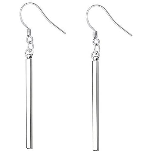 JczR.Y Women Punk Triangle Circle Square Long Bar Tassel Dangle Earring Fashion Jewelry Gift