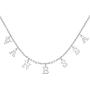YSAHan Personalized Name Necklace Customize Dainty Letter Charm Nameplate Jewelry Gift for Women