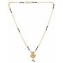 Efulgenz Gold Plated Ethnic Handmade Traditional Temple Coin Maharashtrian Mangalsutra Necklace for Women