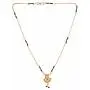 Efulgenz Gold Plated Ethnic Handmade Traditional Temple Coin Maharashtrian Mangalsutra Necklace for Women