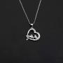 Gzrlyf Ladybug Necklace I Love You Mom Heart Necklace Ladybug Jewelry Gifts for Mother Mother’s Day