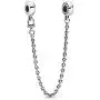 Pandora Jewelry Silicone Grip Sterling Silver Safety Chain Pandora Jewelry Silicone Grip Sterling Silver Safety Chain