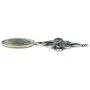Witches Knot Necklace, with 18'' Snake chain, Witchs Star the Magic Knot Wiccan Pendant 4-Pointed Celtic Star Charm Triquetra Wicca Magick Pure Stainless