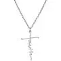 BTF Faith Inspriational Jewelry Womens Stainless Steel Jesus Cross Pendant Faith Necklace BTF Faith Inspriational Jewelry Womens Stainless Steel Jesus Cross Pendant Faith Necklace
