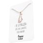 Happy Kisses Penguin Necklace Gift – Cute Penguin Pendant – Charm Jewelry for Women, Girls and Kids – with Message Card