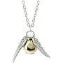 ZST Jewelry Harry Potter Golden Little Tuna Quicksilver Golden Pearl Necklace Best Gift for Harry Potter Fans (Silver)