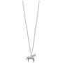 Boma Jewelry Sterling Silver Origami Horse Necklace, 18 Inches