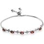 Shop LC Stainless Steel Magic Ball Bolo Tennis Bracelet for Women Gifts Jewelry (Adjustable)