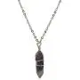 Paialco Jewelry Hand Wired Healing Crystal Point Chakra Pendant Necklace