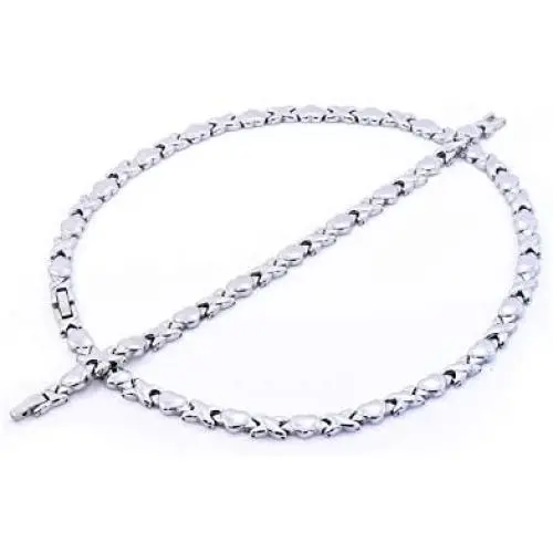 Womens XOXO Hugs And Kisses Necklace And Bracelet Set 18/20 inches Multi Color (Gold, Silver, Two Tone, Three Tone) Womens XOXO Hugs And Kisses Necklace And Bracelet Set 18/20 inches Multi Color (Gold, Silver, Two Tone, Three Tone)