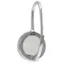 Silvershake 10mm Natural Moonstone White Gold Plated 925 Sterling Silver Leverback Earrings