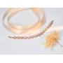 SWEETV Teardrop Wedding Bridal Bracelets for Brides, Crystal Rhinestone Cubic Zirconia Tennis Bracelets for Women Prom, Bridal Jewelry