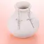 925 Sterling Silver Infinity Love of God Simple Dainty Faith Cross Dangle Earrings Religious Gift for Women Girls
