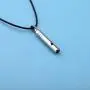 POTIY Whistle Pendant Necklace Coach Whistle Emergency Survival Whistle for Camping Hiking Hunting and Pet Training Cylinder Pendant Necklace for Men and Women