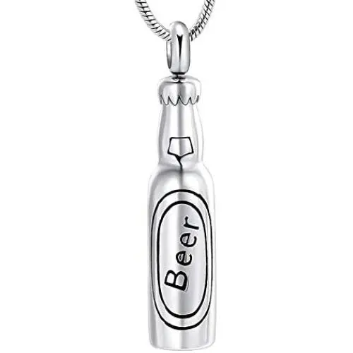 memorial jewelry Beer Bottle Cremation Jewelry Urn Necklace Pendant Memorial Ash Jewelry Keepsake Jewelry for Ashes memorial jewelry Beer Bottle Cremation Jewelry Urn Necklace Pendant Memorial Ash Jewelry Keepsake Jewelry for Ashes