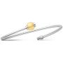 The Traditional Sterling Silver & 14K Yellow Gold Clad Single Ball Threaded Bracelet from Cape Cod…FLEX Style