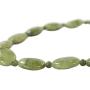 Connemara Marble Women’s Oval Bead Necklace Made in Ireland
