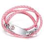 MPRAINBOW Medical ID Alert Bracelet 3 Laps Medical Bracelet for Women Girls,Custom Persomalized Bracelet