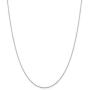 Solid 925 Sterling Silver 1.25mm Cable Chain Necklace - with Secure Lobster Lock Clasp