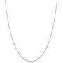 Solid 925 Sterling Silver 1.25mm Cable Chain Necklace - with Secure Lobster Lock Clasp Solid 925 Sterling Silver 1.25mm Cable Chain Necklace - with Secure Lobster Lock Clasp