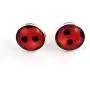Red Ladybug Insect Earring Necklace Bracelet Set Red Ladybug Insect Earring Necklace Bracelet Set