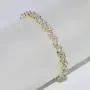 UDORA Brdial Bridesmaid Zirconia Earrings Bracelet Jewelry Set Wedding Prom