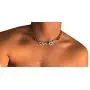 Women Men Harajuku Flame Choker Necklace Punk Rock Hip Hop Chain Necklace Women Men Harajuku Flame Choker Necklace Punk Rock Hip Hop Chain Necklace