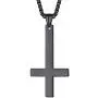 U7 Jewelry Polished Stainless Steel Inverted Cross of Peter Necklace for Men and Women, 22 Inch Chain, Custom Text Engrave and 3 Color Available, Gift Packed U7 Jewelry Polished Stainless Steel Inverted Cross of Peter Necklace for Men and Women, 22 Inch Chain, Custom Text Engrave and 3 Color Available, Gift Packed