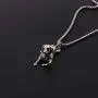 Dog Necklace for Men, Vintage Puppy Dog Pendant Necklace with 25.6” Chain, Cute Dog Totem Amulet Necklace, Hip Hop Necklace, Punk Rock Animal Dog Jewelry for Men Boys, Pet Lovers Gifts