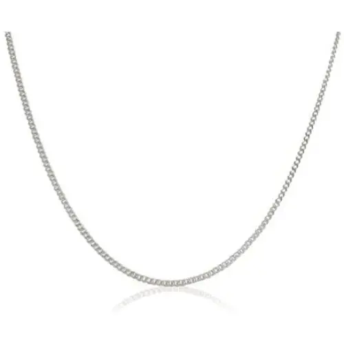 Pori Jewelers Genuine Platinum 950 Solid Diamond Cut Cuban/Curb Chain Necklace -0.8mm Thick Pori Jewelers Genuine Platinum 950 Solid Diamond Cut Cuban/Curb Chain Necklace -0.8mm Thick