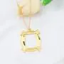 SEIRAA Friends TV Show Inspired Jewelry Monicas Door Frame Necklace Present for Friends Fan SEIRAA Friends TV Show Inspired Jewelry Monicas Door Frame Necklace Present for Friends Fan