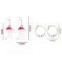 GROBRO7 2Pairs Harry Singer Earrings TPWK Earrings Jewelry Drop Dangle Acrylic Earrings Fashion Acrylic Earrings Birthday Gift Dress up Accessories for Women Girls