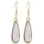 12 pairs Fashion Lightweight Oval Drop Earrings Bohemian & Tears Shape Crystal Pendant Earrings Casual Home Party Style Dangle Earrings for Women Girls Birthday Valentines Day Jewelry Gifts