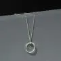 Boma Jewelry Sterling Silver Be the Change Circle Necklace, 18 Inches Boma Jewelry Sterling Silver Be the Change Circle Necklace, 18 Inches