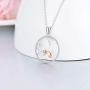 MEIDERBO Cat Necklace for Girls Sterling Silver Cat Necklace Pendant Animal Jewelry Gifts for Women