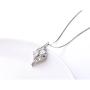 Sterling Silver Mother and Child Sister Forever Love Heart Pendant Necklace Bangle Bracelet for Mothers Day Gift