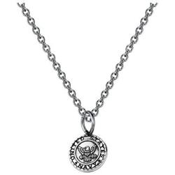 FUSTMW Army Necklace Navy Necklace Military Jewelry Deployment Gifts