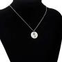 ENSIANTH Silver Birth Flower Pendant Necklace Flowers of The Month Gift Birthday Gift for Her