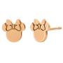 Disney Mickey Mouse Jewelry for Women and Girls, Sterling Silver Stud Earrings;