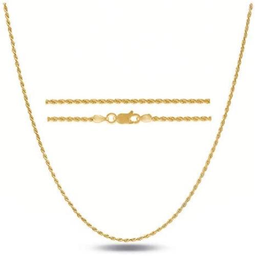 Orabelle Jewelers Sterling Silver .925 Italian Diamond Cut Rope Chain 1.2MM 16''-24'', 925 Sterling Silver Braided Twist Necklace, 14K Gold Over Sterling Silver Rope Chain Necklace Orabelle Jewelers Sterling Silver .925 Italian Diamond Cut Rope Chain 1.2MM 16''-24'', 925 Sterling Silver Braided Twist Necklace, 14K Gold Over Sterling Silver Rope Chain Necklace