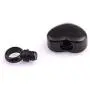 misyou Stainless Steel Black Heart Urn Necklace Cremation Ashes Keepsake Memorial Jewelry for Dad Mom with Fill Kits misyou Stainless Steel Black Heart Urn Necklace Cremation Ashes Keepsake Memorial Jewelry for Dad Mom with Fill Kits