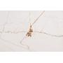 La Menagerie Monkey Gold Origami Jewelry & Gold Geometric Necklace – 18 Karat Plated Gold Necklace & Monkey Necklaces for Women – Monkey Necklace for Girls & Origami Necklace