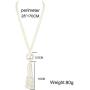 KOSMOS-LI Faux Pearl Strands Necklace for Women Colored Costume Statement Jewelry