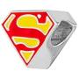 DC Comics Sterling Silver Superman Logo Charm Bead