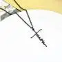QIHOO Faith Cross Necklace for Women & Men– Delicate Cross Pendant Necklace Religious Jewelry