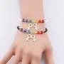 SEIRAA 2 Pcs LGBT Lesbian Pride Jewelry Rainbow Pride Month Gift Lesbian Couple Bracelets Rainbow Friendship Gift SEIRAA 2 Pcs LGBT Lesbian Pride Jewelry Rainbow Pride Month Gift Lesbian Couple Bracelets Rainbow Friendship Gift